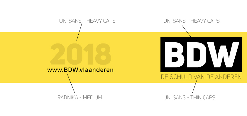 161205_bdw_logo_font BDW Geert Beullens New Born UFOs Antoine Beau Man Grafische Vormgeving Graphic Design Antwerpen Antwerp Ibiza
